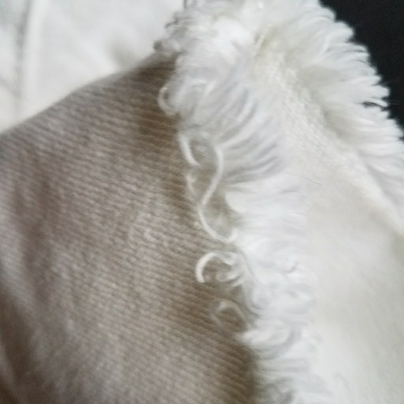 Lucky Brand Distressed White Denim Shorts - Picture 4 of 4